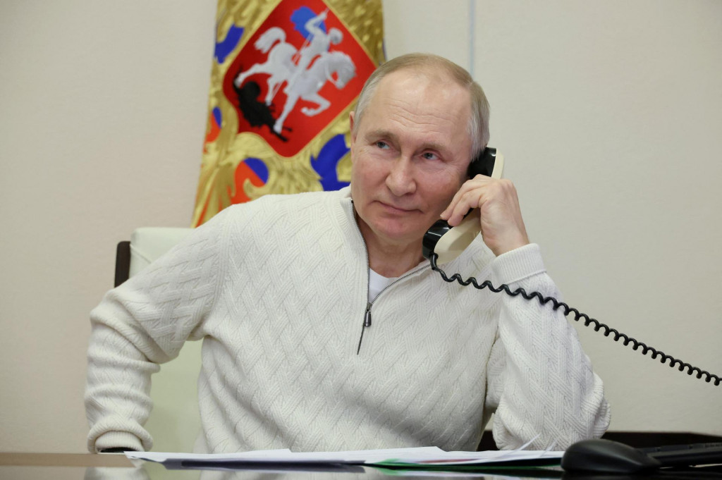 Rusk&yacute; prezident Vladimir Putin. FOTO: Reuters