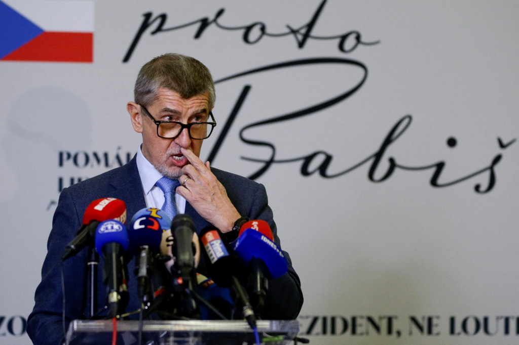 Kandidát na prezidenta Českej republiky Andrej Babiš. FOTO: Reuters
