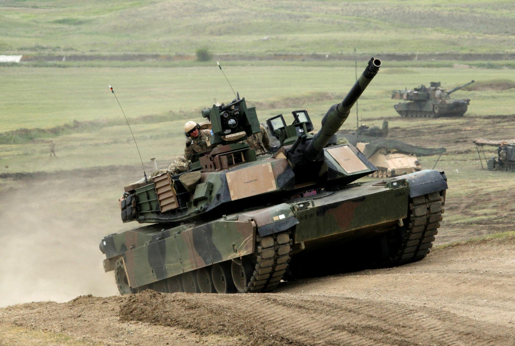 Americký tank Abrams. FOTO: Reuters