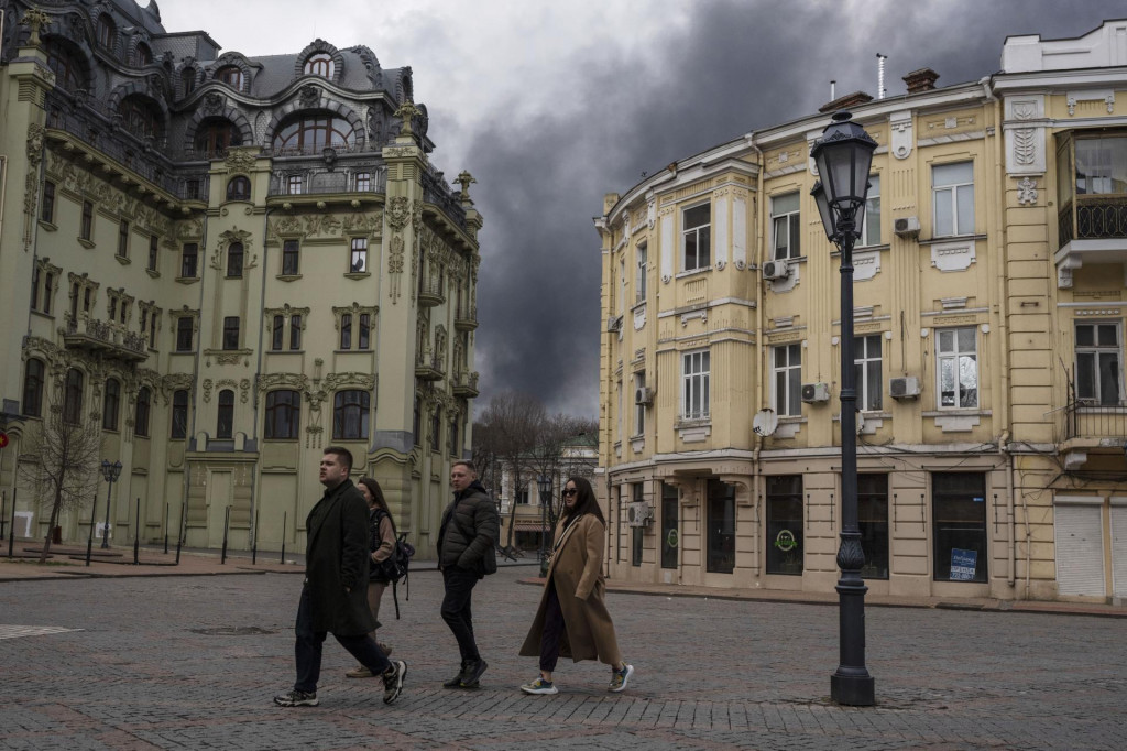 Odesa po raketovom útoku. FOTO: TASR/AP