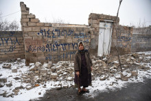 Dôsledky zemetrasenia v okrese Choj v západnom Azerbajdžane, Irán, 29. januára 2023. FOTO: REUTERS
