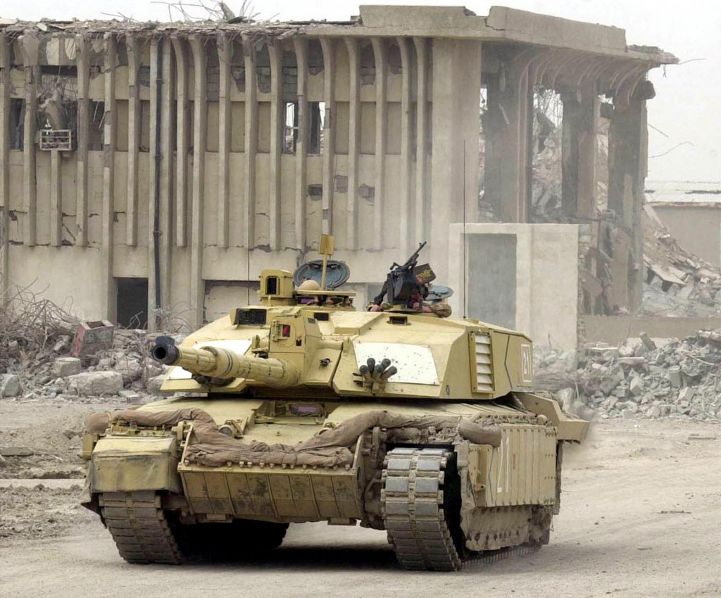 Tank Challenger 2. FOTO: Reuters