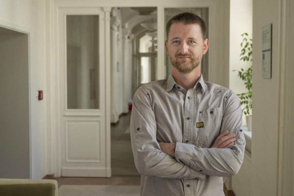 Politol&oacute;g Otto Eibl. FOTO: HN/Marek Daňo