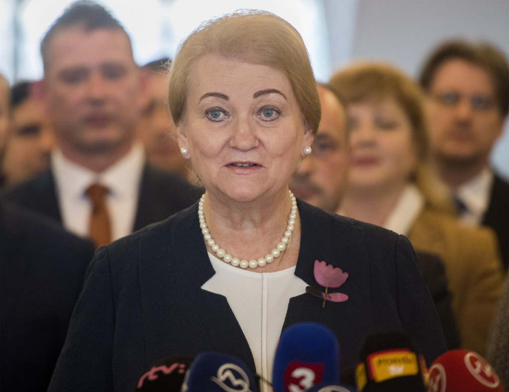 Poslankyňa Anna Záborská získala v posledných parlamentných voľbách viac ako 36-tisíc voličských hlasov. FOTO: TASR/M. Baumann