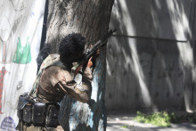 

Člen somálskych bezpečnostných síl. FOTO: Reuters
