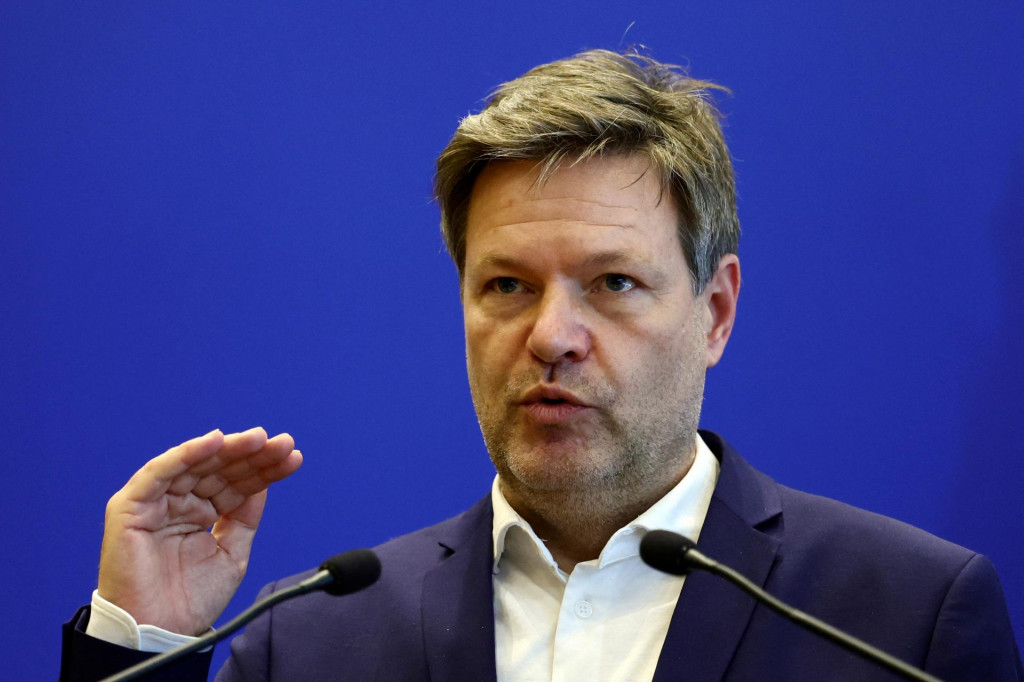 Nemecký minister hospodárstva a klímy Robert Habeck. FOTO: Reuters