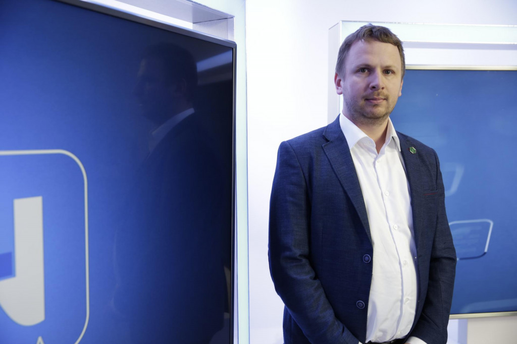 &Scaron;&eacute;f Asoci&aacute;cie priemyseln&yacute;ch zv&auml;zov a dopravy Andrej Lasz. FOTO: HN/Marek Daňo