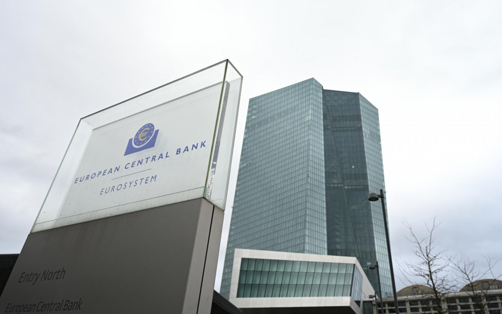 Sídlo Európskej centrálnej banky vo Frankfurte nad Mohanom. FOTO: TASR/AP
