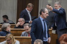 Na snímke poslanci parlamentu. FOTO: TASR/Martin Baumann