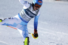 Americká lyžiarka Mikaela Shiffrinová. FOTO TASR/AP
