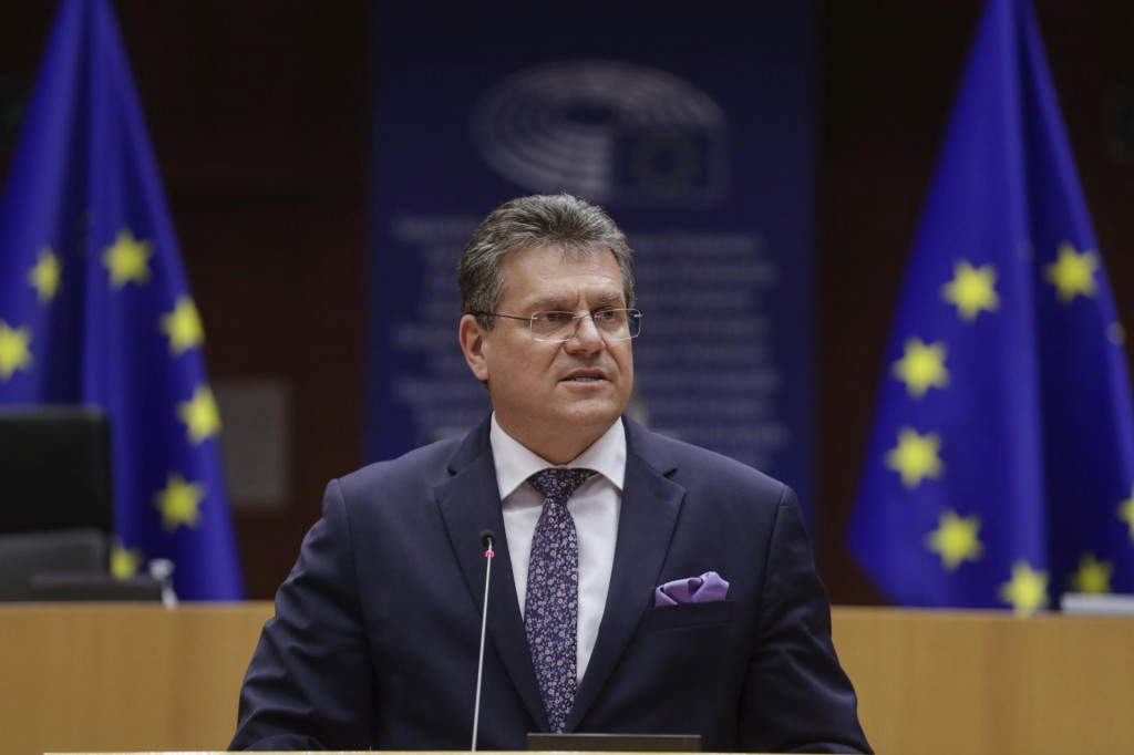 Viceprezident Európskej komisie Maroš Šefčovič. FOTO: TASR/AP
