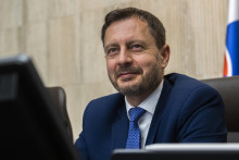 Dočasne poverený minister financií SR Eduard Heger. FOTO TASR/Jaroslav Novák