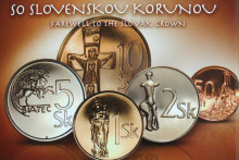 Mincovňa Kremnica vydala koncom roka 2008 rozlúčkovú sadu mincí slovenskej koruny v rokoch 1993 – 2008. FOTO: TASR/J. Ďurník