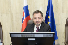 Dočasne poverený predseda vlády Eduard Heger. FOTO: TASR/Pavol Zachar
