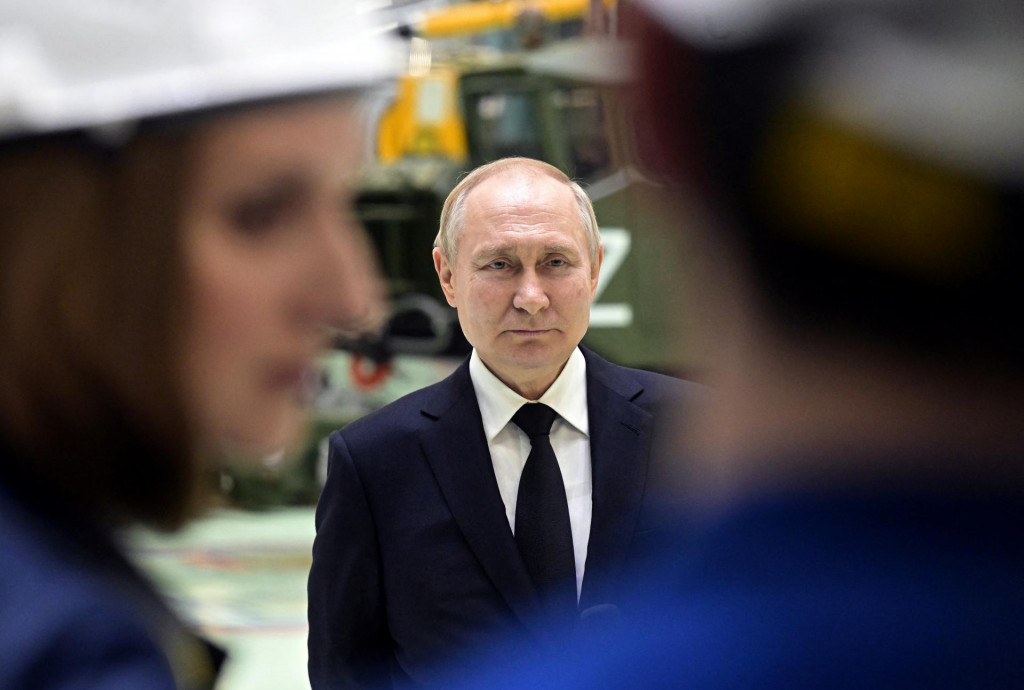 Rusk&yacute; prezident Vladimir Putin. FOTO: Reuters/Sputnik