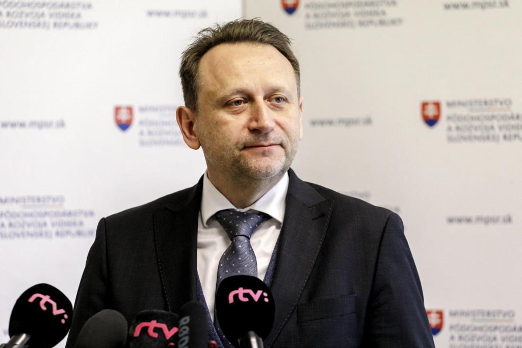 Minister pôdohospodárstva Samuel Vlčan. FOTO: TASR/Dano Veselský