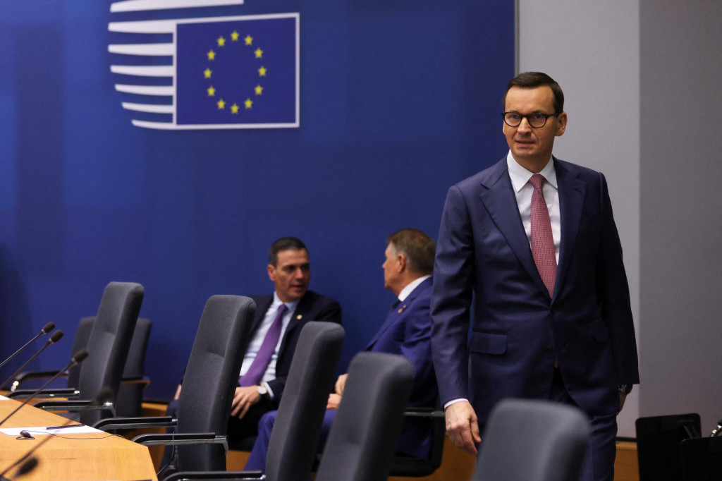 Poľský premiér Mateusz Morawiecki. FOTO: Reuters