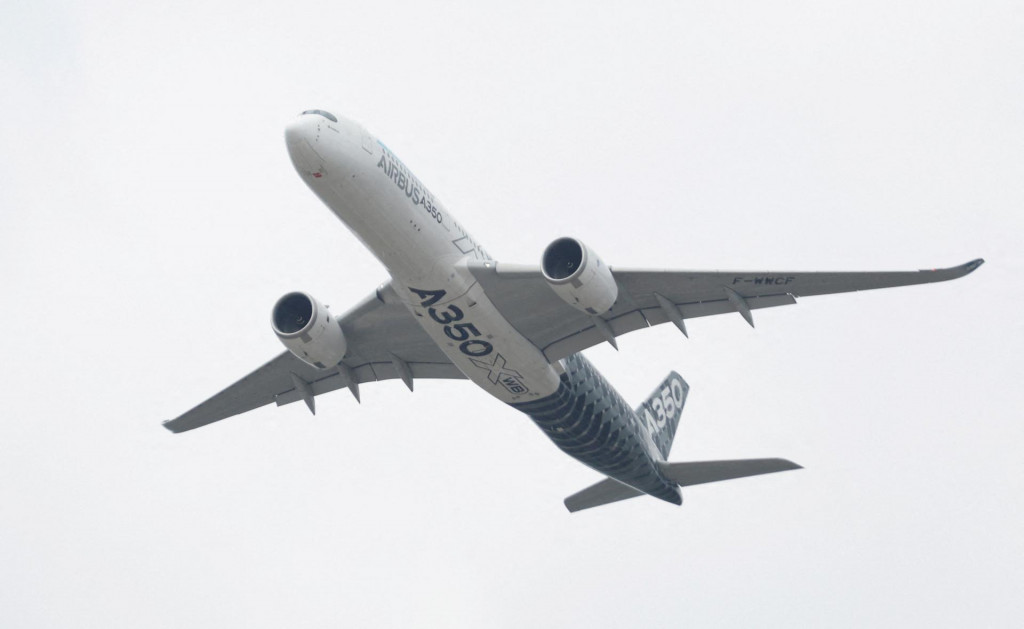 Lietadlo Airbus A350. FOTO: Reuters