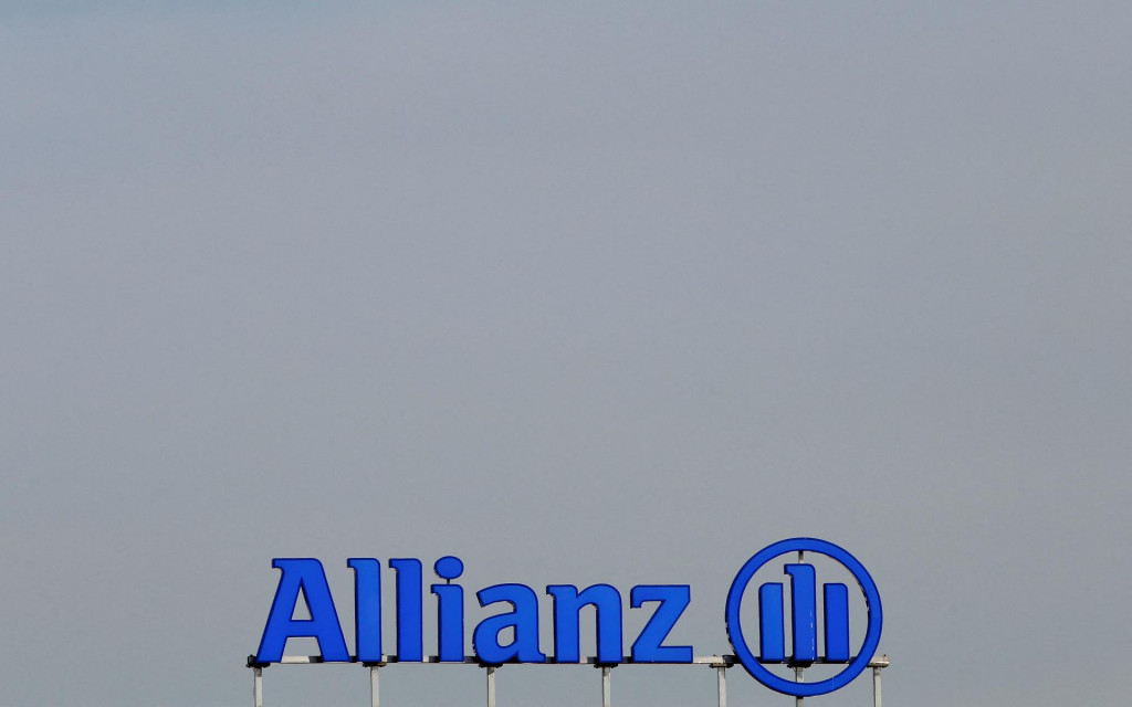 Logo koncernu Allianz v Nemecku. FOTO: Reuters