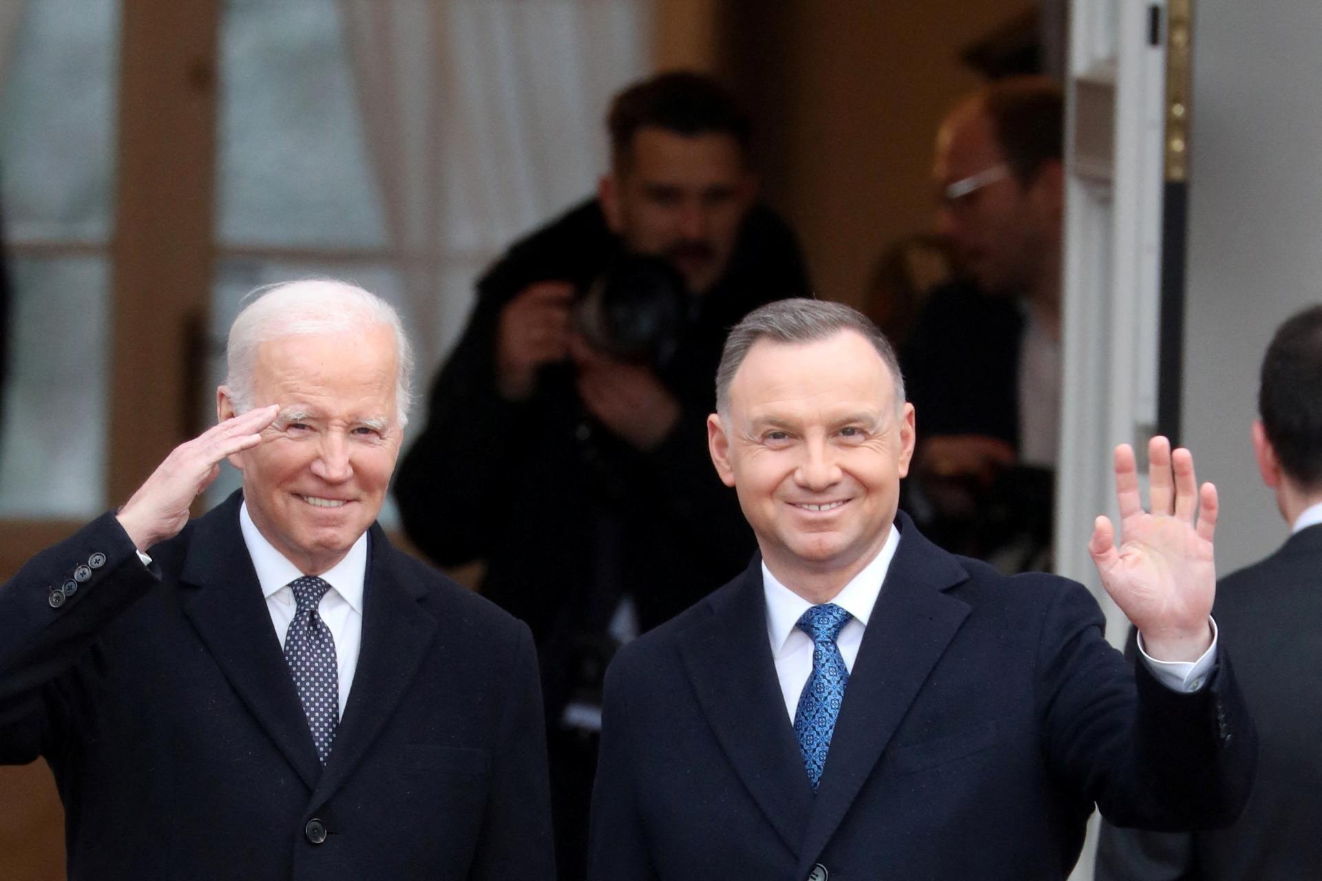Biden v Poľsku: NATO je silnejšie než kedykoľvek predtým, Ukrajina má našu neochvejnú podporu