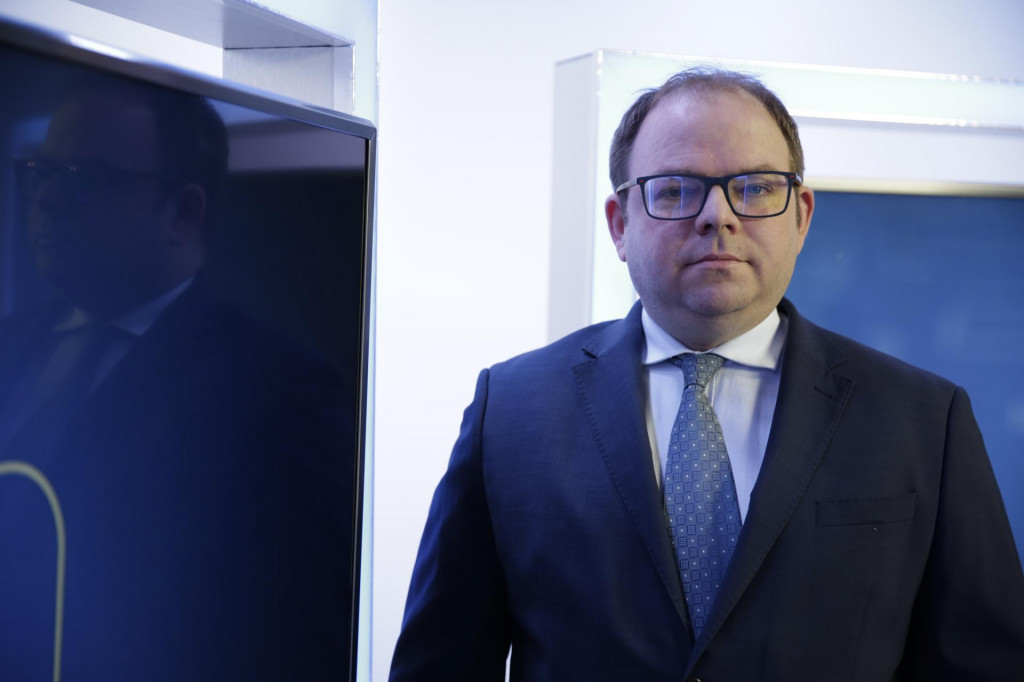 Riaditeľ prieskumnej agent&uacute;ry AKO V&aacute;clav Hř&iacute;ch. FOTO: HN/Marek Daňo