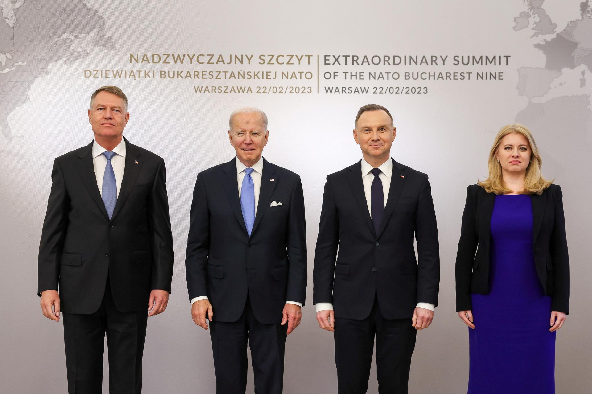 Biden na záver návštevy Európy rokoval s lídrami východných krajín NATO vrátane Slovenska a Česka