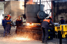 Dopyt po výrobkoch Tatravagónky je o viac ako desať percent vyšší, ako sama dokáže vyrobiť. FOTO: TASR/F. Iván