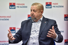 Kandidát na prezidenta a bývalý dlhoročný sudca Štefan Harabin. FOTO: TASR/Pavol Zachar
