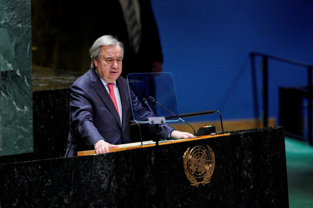 

Generálny tajomník OSN Antonio Guterres. FOTO: Reuters