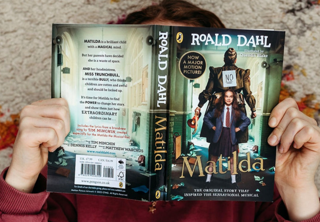 Jedna z najznámejších kníh Roalda Dahla - Matilda.