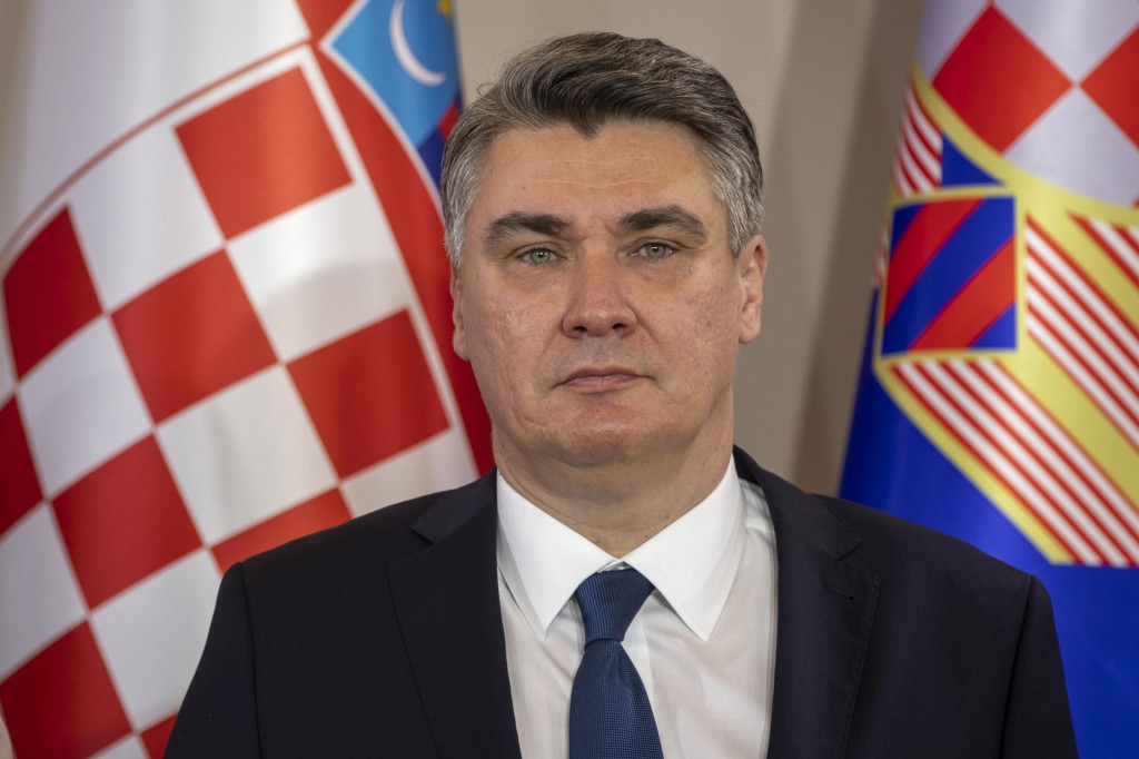 Chorvátsky prezident Zoran Milanovič. FOTO: TASR/AP