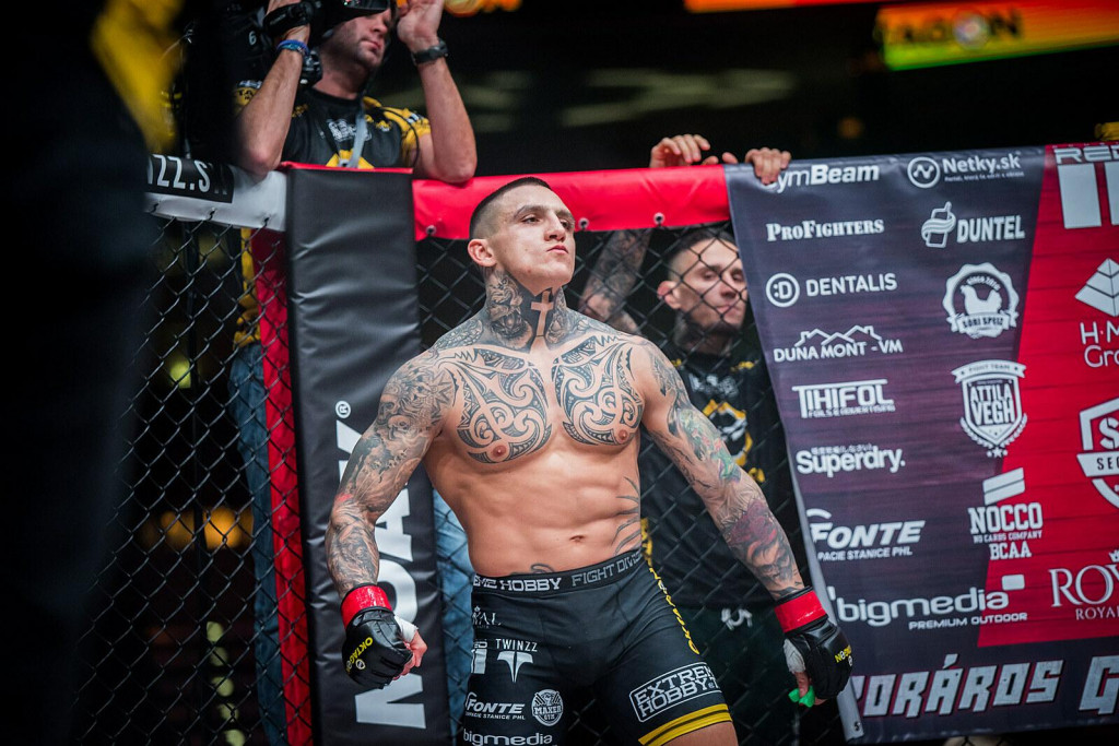 Gábor Boráros. FOTO: Oktagon MMA