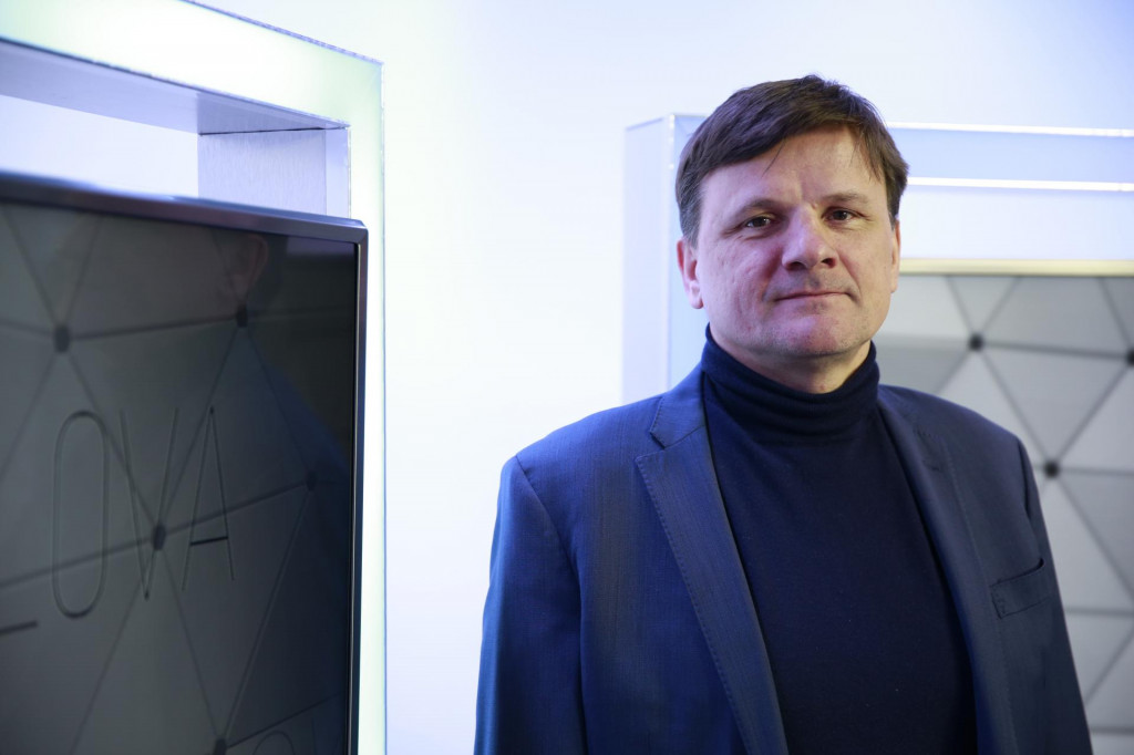 Alojz Hlina, platforma Umiernen&iacute;. FOTO: HN/Marek Daňo