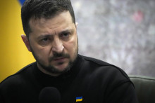 Ukrajinský prezident Volodymyr Zelenskyj. FOTO: TASR/AP