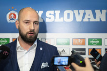 Po piatich mesiacoch bude Ivan Kmotrík ml. opäť členom top manažmentu Slovana. FOTO: TASR/P. Neubauer