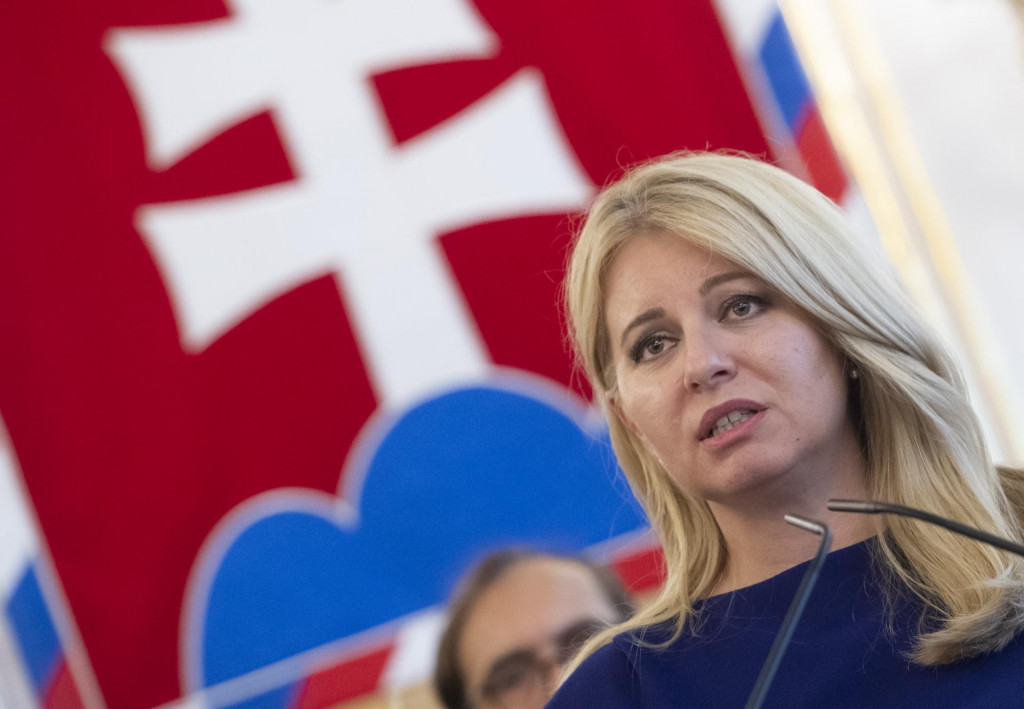 Prezidentka Zuzana Čaputov&aacute;. FOTO: TASR/Martin Baumann