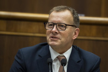 Predseda parlamentu Boris Kollár povedal, že Eduard Heger by mal ostať premiérom aj po konci v OĽaNO. FOTO: TASR/Jaroslav Novák