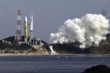 Japonskej rakete novej generácie H3 sa nepodarilo odštartovať pre problém so zapaľovaním. FOTO: TASR/AP