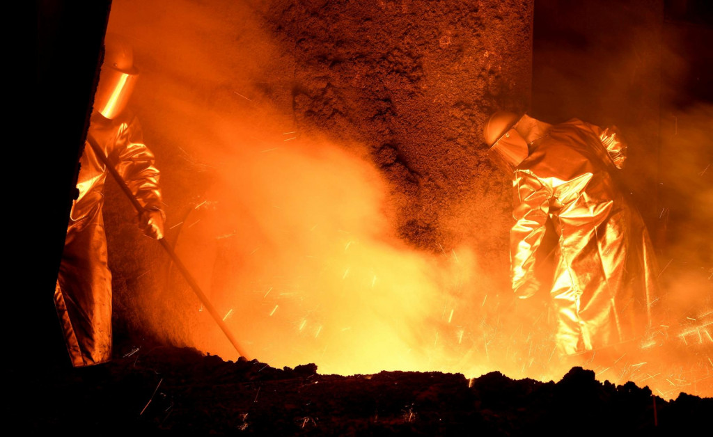 Turecko je svetová šestka v importe ocele. FOTO: Reuters
