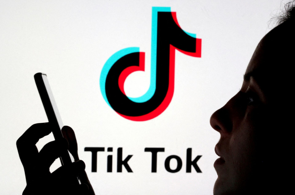 Logo aplikácie TikTok. FOTO: Reuters