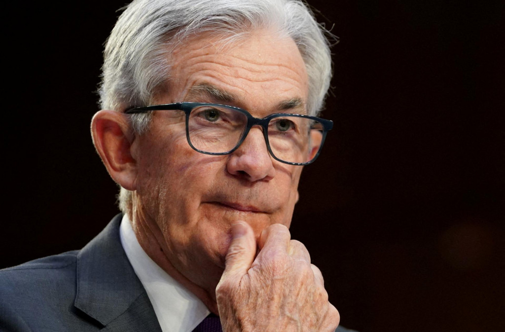 Powell vykreslil „jastrabejší“ pohľad centrálnej banky na ekonomiku. FOTO: Reuters