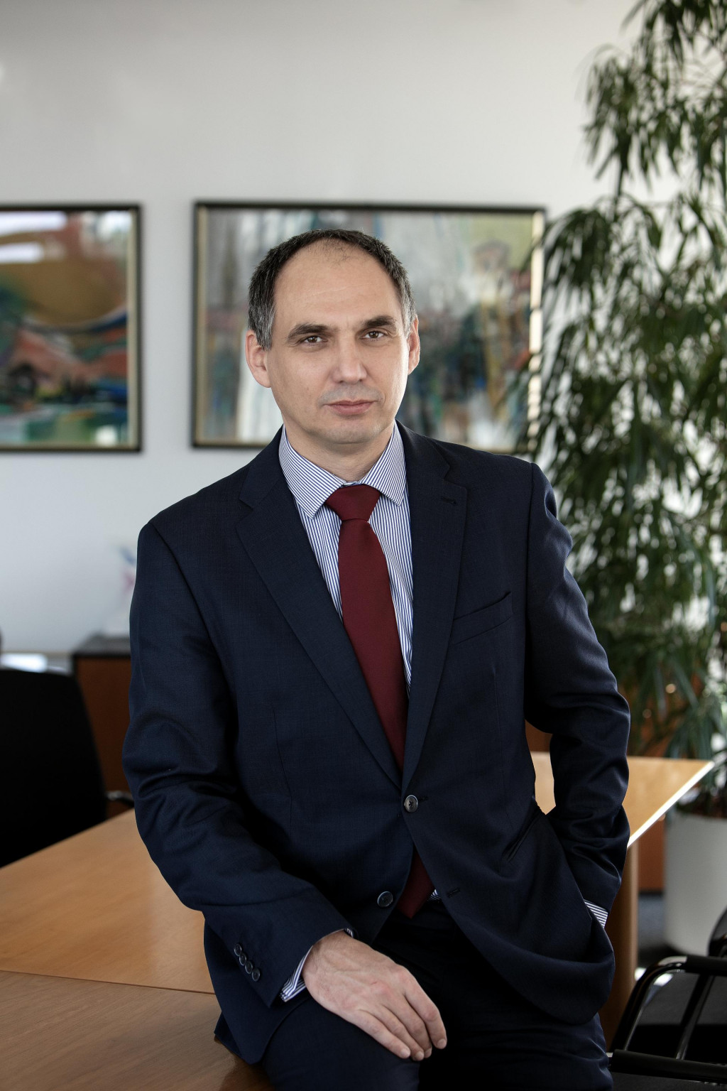 Marián Janočko stojí na čele Eximbanky od konca minulého roka. FOTO: Eximbanka SR