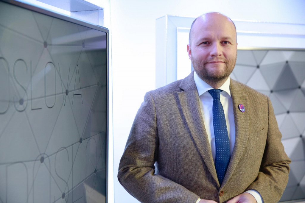 Poveren&yacute; minister obrany Jaroslav Naď. FOTO: HN/Marek Daňo