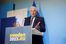 Minister zahraničných vecí Európskej únie Josep Borrell. FOTO: Reuters