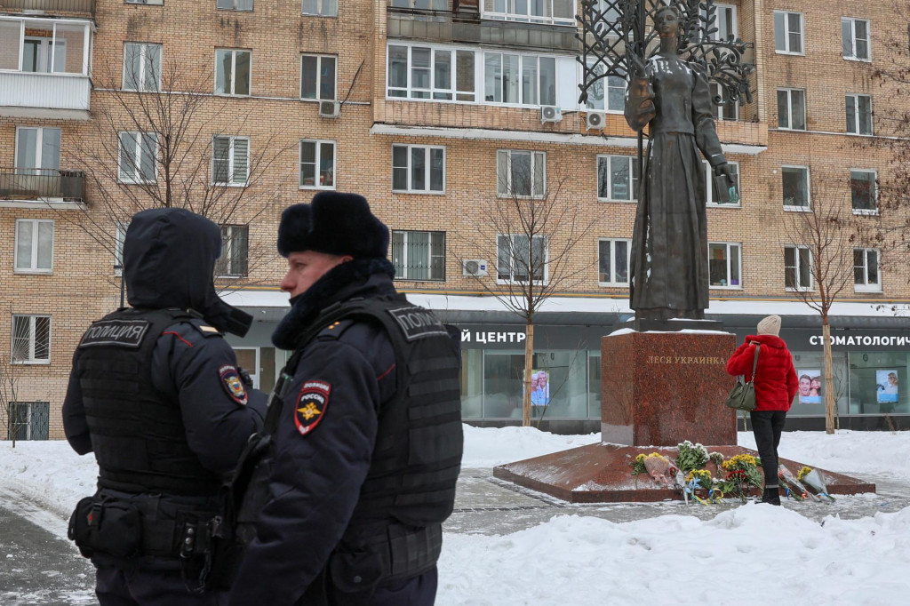 Polícia v Moskve. FOTO: Reuters
