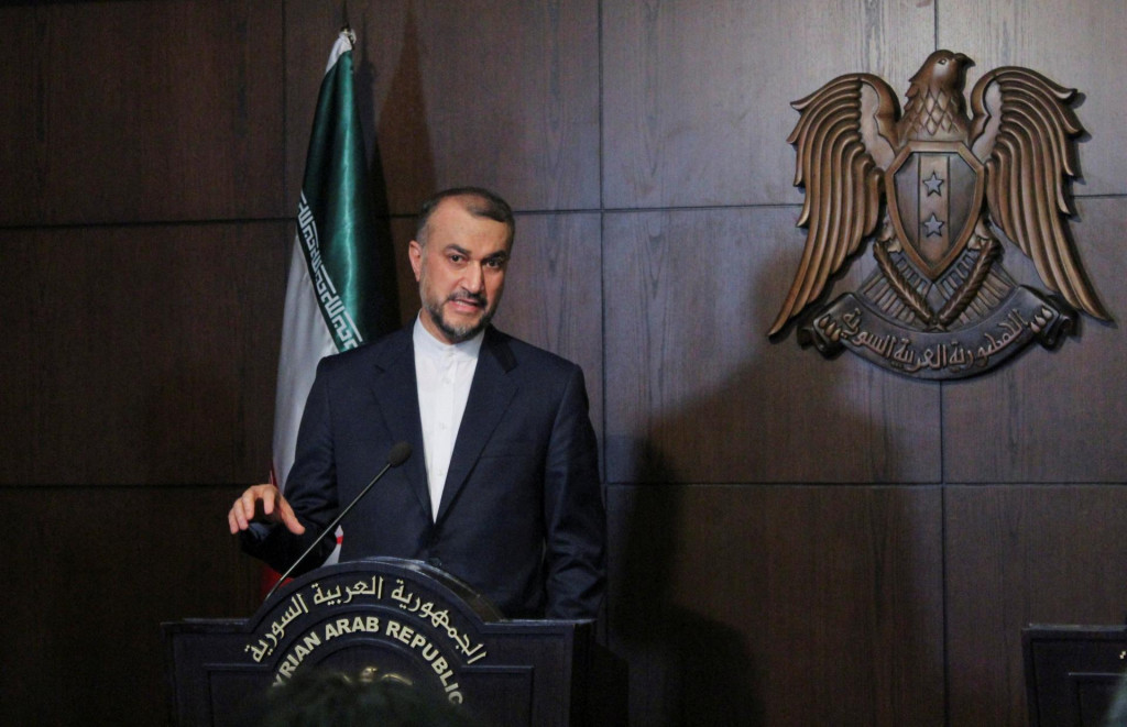 Iránsky minister zahraničných vecí Hossein Amirabdollahian. FOTO: Reuters