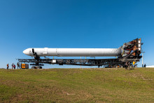 3D vytlačená raketa Terran 1 spoločnosti Relativity Space. FOTO: Reuters