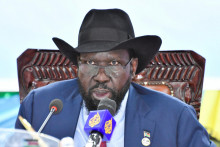 Prezident Južného Sudánu Salva Kiir. FOTO: Reuters