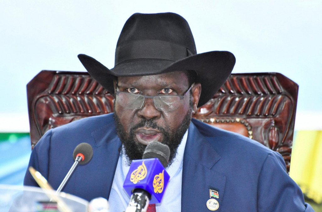 Prezident Južného Sudánu Salva Kiir. FOTO: Reuters