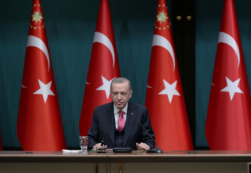 Turecký prezident  Tayyip Erdogan. FOTO: Reuters